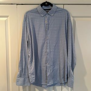Blue Plaid Peter Millar Button Down